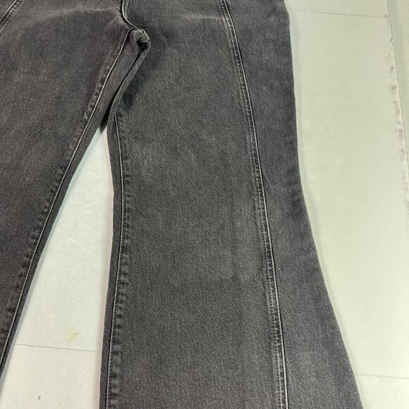 We The Free Jeans Women's 29x32* Florence High Rise Flare Black Denim Tag 30 - Picture 3 of 16